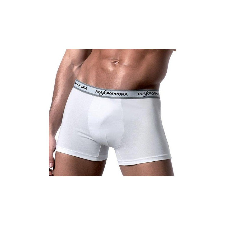 ROSSOPORPORA 6 BOXER uomo tinta unita elastico esterno art. Gigi - Cassaniti