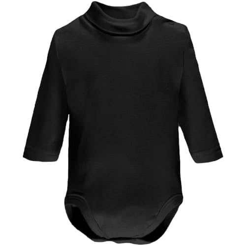 ELLEPI 2 Body Lupetto Manica Lunga Caldo Cotone Neonato Collo Alto Art. 2800