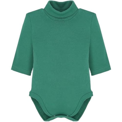 ELLEPI 2 Body Lupetto Manica Lunga Caldo Cotone Neonato Collo Alto Art. 2800