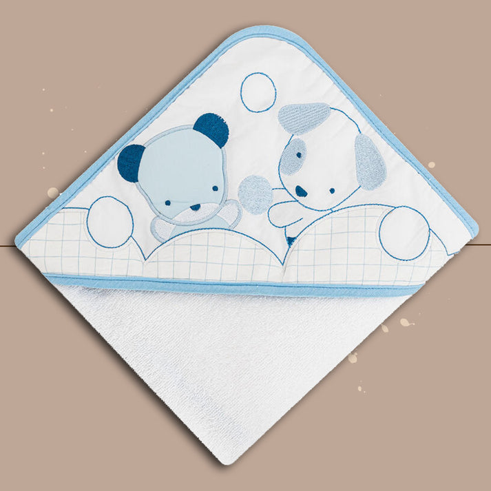 ELLEPI  Accappatoio Triangolo Neonato in spugna - Cassaniti