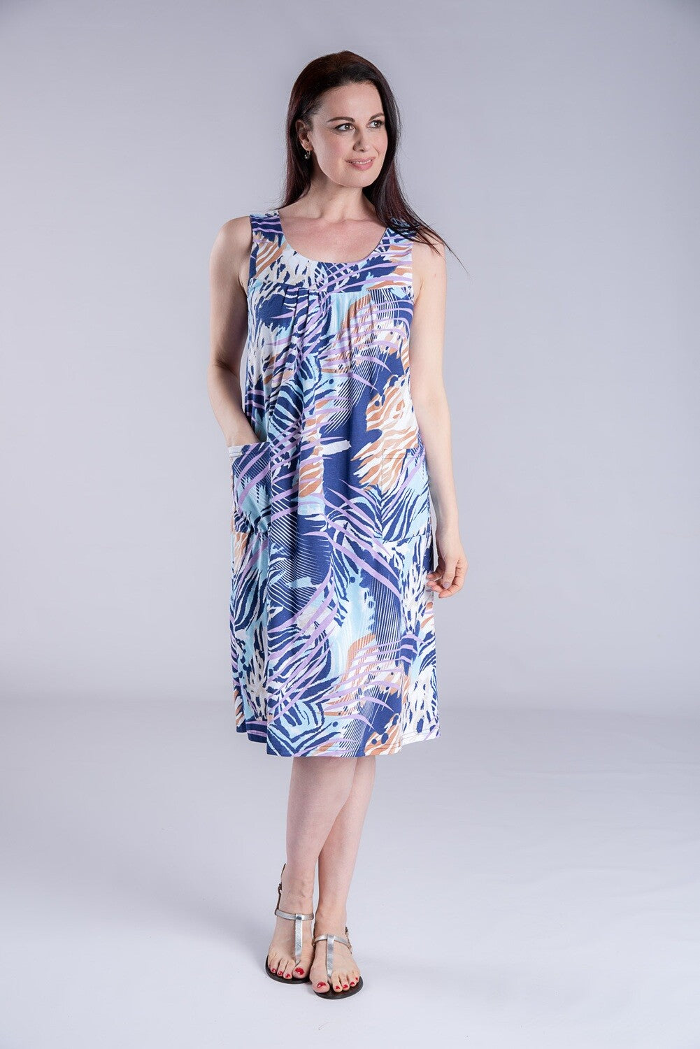 AERTRE Grembiule Copriabito Donna Lungo Spalla Larga Art. 014