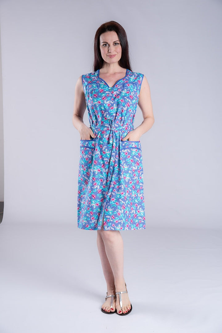 AERTRE Grembiule Copriabito Donna Lungo Senza Maniche Art. 1396