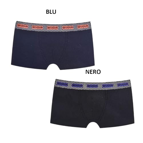 GIVOVA Boxer Uomo 6 Pz Cotone Bielastico Vari Assortimenti