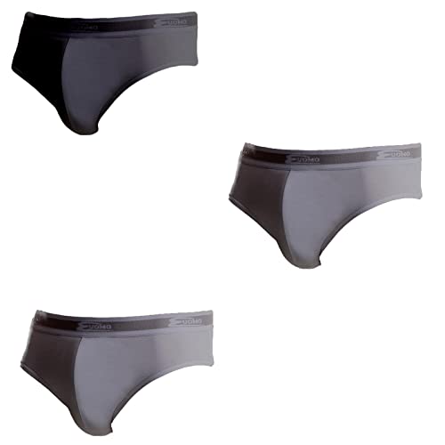 COTONELLA - 6 Pezzi Slip Uomo L'Altra 2383 con Elastico Esterno - Cassaniti