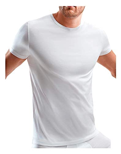 LIABEL 3 Magliette Intima Girocollo in Cotone Filo di Scozia Art. 03050/23