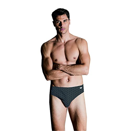 NOTTINGHAM 6 Slip uomo filo scozia scuro art. SM416S - Cassaniti