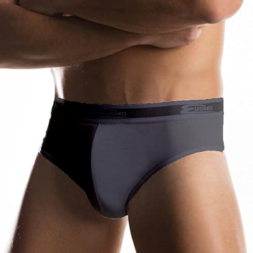 COTONELLA - 6 Pezzi Slip Uomo L'Altra 2383 con Elastico Esterno - Cassaniti