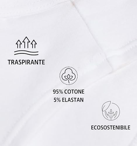 COTONELLA - Slip Donna Cotone Pacco da 3 Mutande Cotone sulla Pelle Art. 3165 - Cassaniti