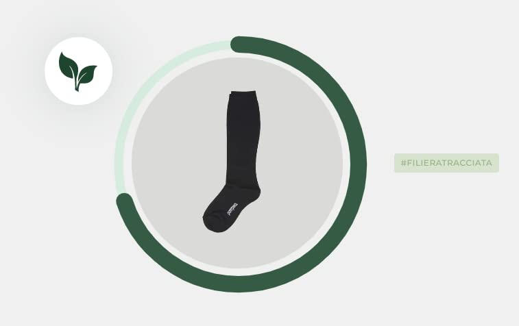 POMPEA 6 Paia Calzini Lunghi o Corti Bambino in Cotone con comodo polsino Art. Pietro - Cassaniti