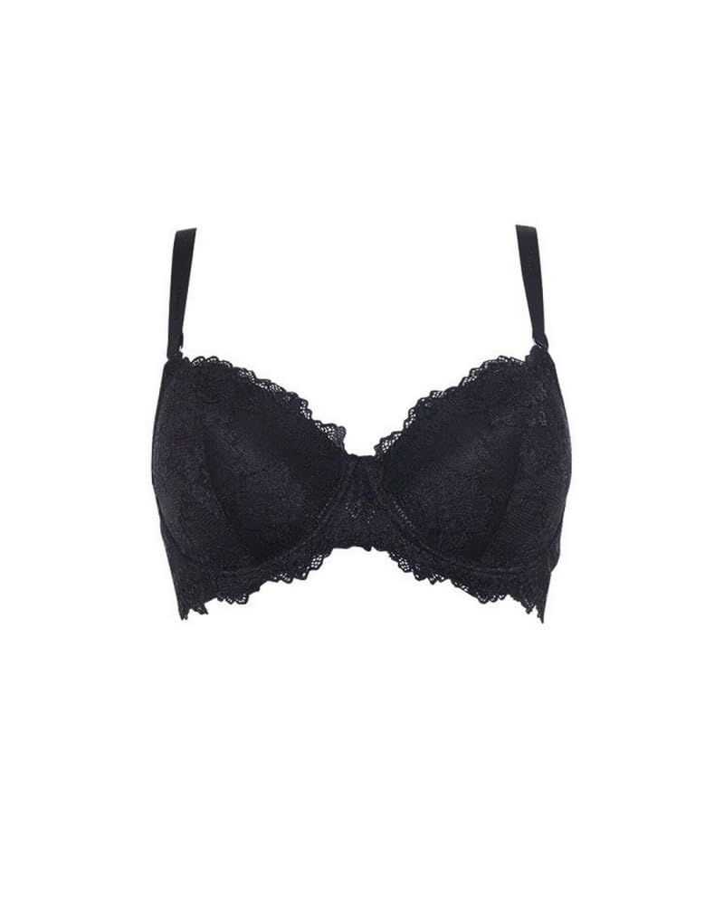 LORMAR Reggiseno Donna Favoloso Balconcino in Pizzo con Ferretto - Coppa C