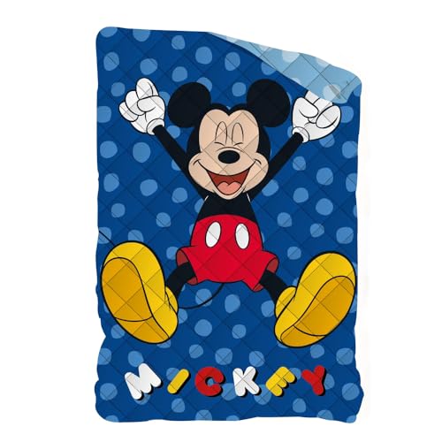 DISNEY-MARVEL Trapunta Invernale DOUBLE-FACE per Letto Singolo