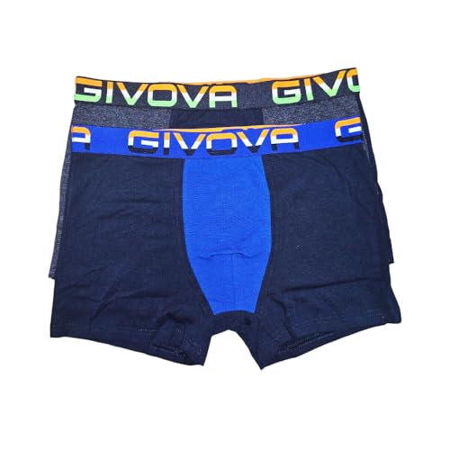 GIVOVA Boxer Uomo 6 Pz Cotone Bielastico Vari Assortimenti