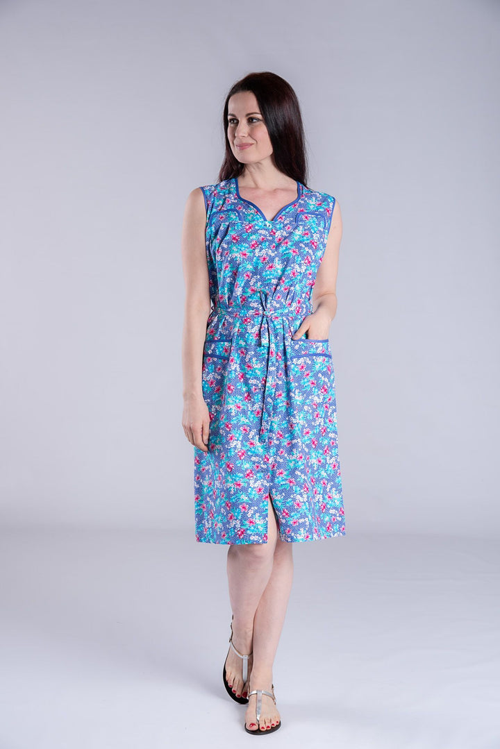 AERTRE Grembiule Copriabito Donna Lungo Senza Maniche Art. 1396