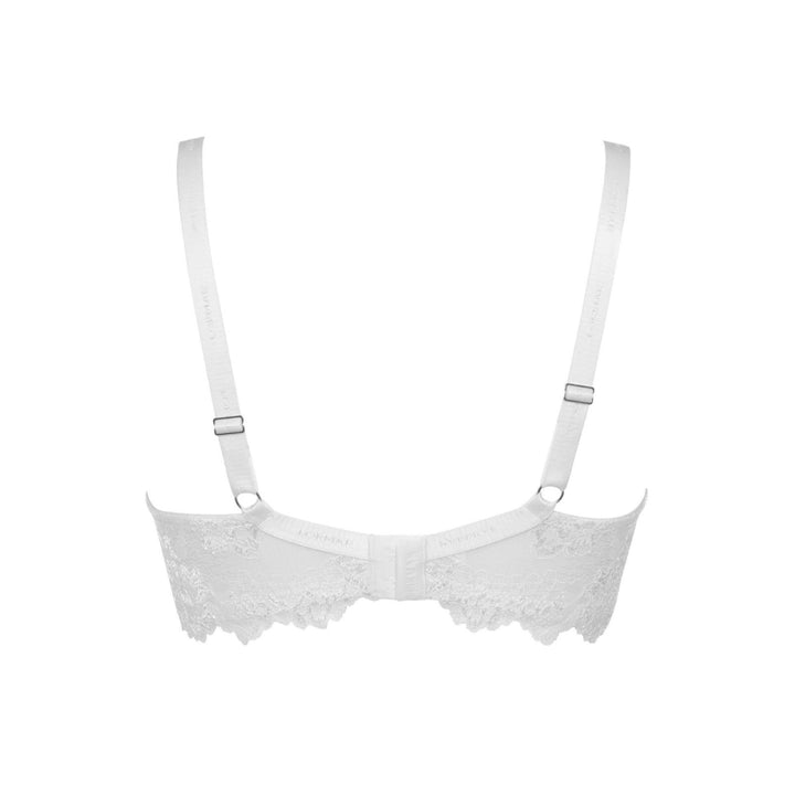 LORMAR Reggiseno Donna Favoloso Balconcino in Pizzo con Ferretto - Coppa C