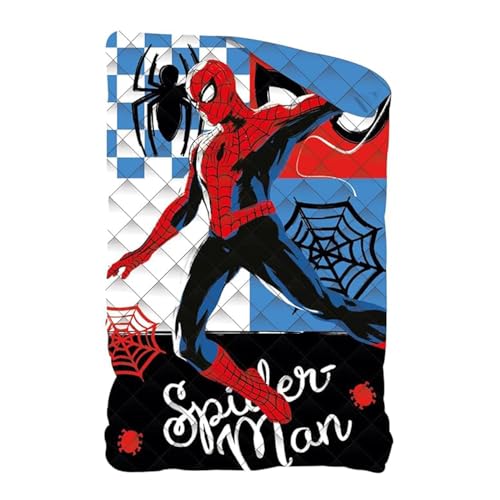 DISNEY-MARVEL Trapunta Invernale DOUBLE-FACE per Letto Singolo