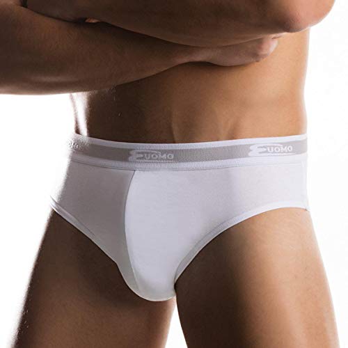 COTONELLA - 6 Pezzi Slip Uomo L'Altra 2383 con Elastico Esterno - Cassaniti