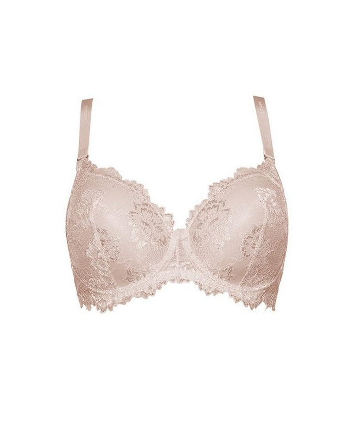 LORMAR Reggiseno Donna Favoloso Balconcino in Pizzo con Ferretto - Coppa C