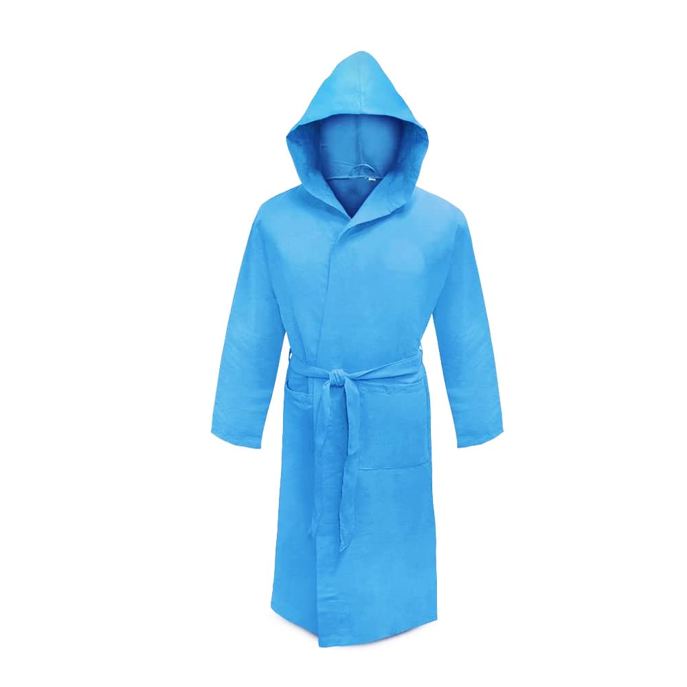 Accappatoio Microfibra Calibrato Uomo Con Cappuccio