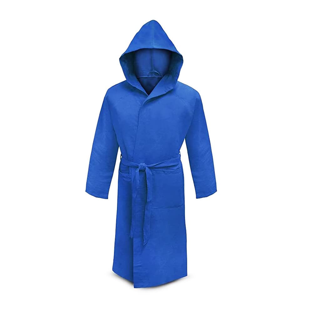 Accappatoio Microfibra Calibrato Uomo Con Cappuccio