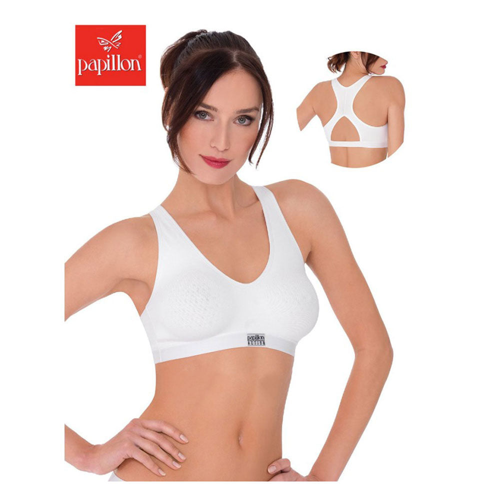 REGGISENO A FASCIA TRIOMPHE IN JERSEY OPACO - NERO REGGISENO A FASCIA TRIOMPHE IN JERSEY OPACO - NERO