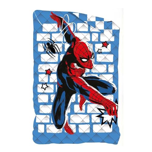 DISNEY-MARVEL Trapunta Invernale DOUBLE-FACE per Letto Singolo