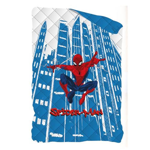 DISNEY-MARVEL Trapunta Invernale DOUBLE-FACE per Letto Singolo