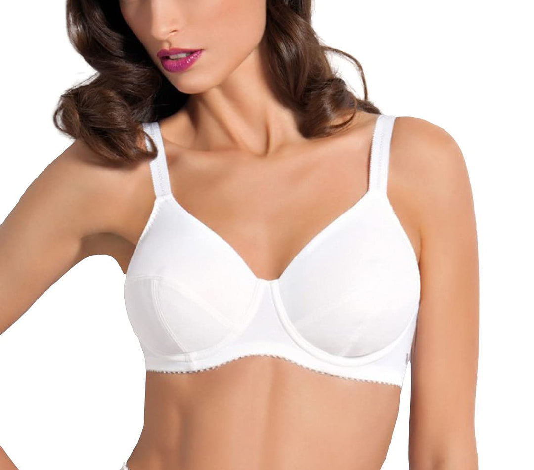 SìèLEI Reggiseno francese foderato in cotone senza ferretto coppa C Art. 962