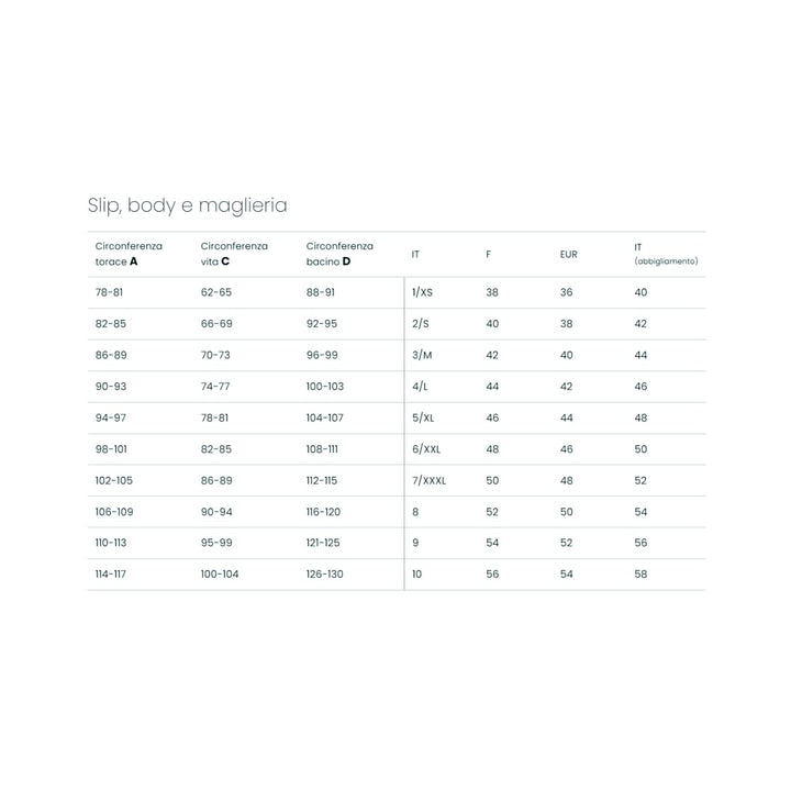 COTONELLA 2 Body Spalla Larga in Cotone bielastico Art. 3513 - Cassaniti