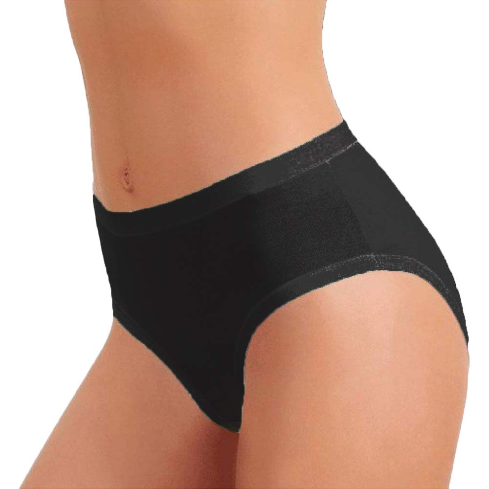 COTONELLA Slip Midi Donna in Cotone Elasticizzato Art. 3940 - Confezione da 3 Pezzi - Cassaniti