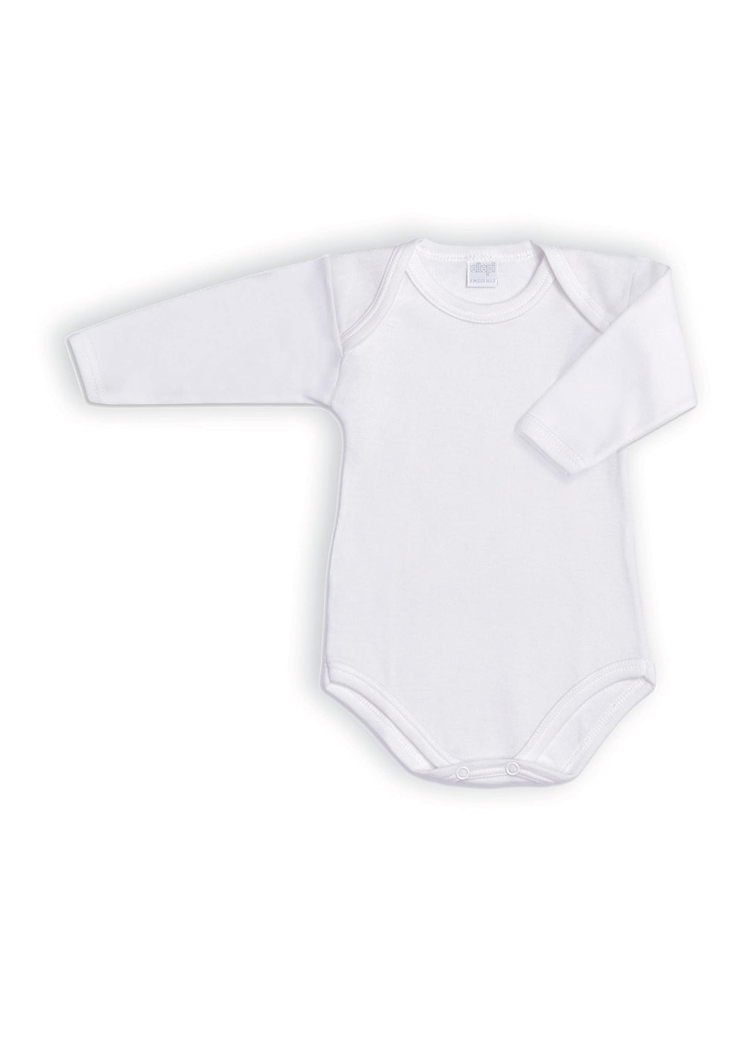 ELLEPI Body Neonato Neonata Manica Lunga AF890 in Cotone Interlock. Confezione 2 Pz - Cassaniti