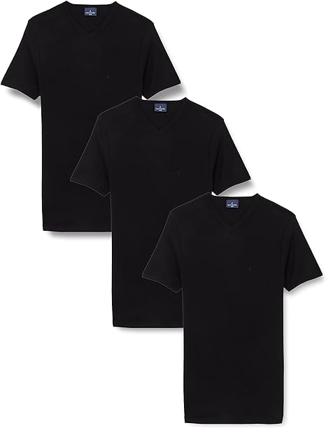 NAVIGARE 3 Maglietta uomo intima scollo a V art. 512 - Cassaniti