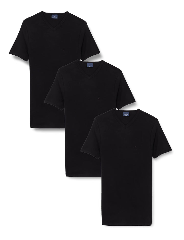 NAVIGARE 3 T-shirt uomo scollo a V caldo cotone art. 112 - Cassaniti