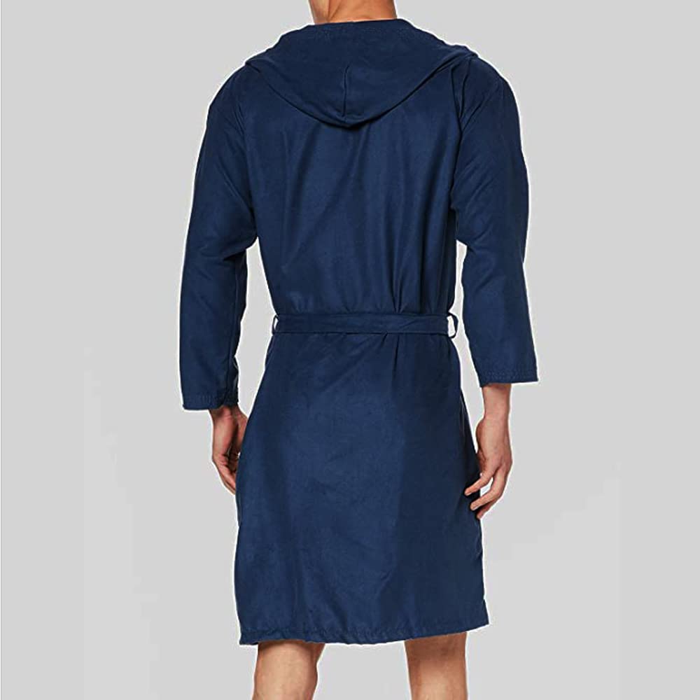 Accappatoio Microfibra Calibrato Uomo Con Cappuccio