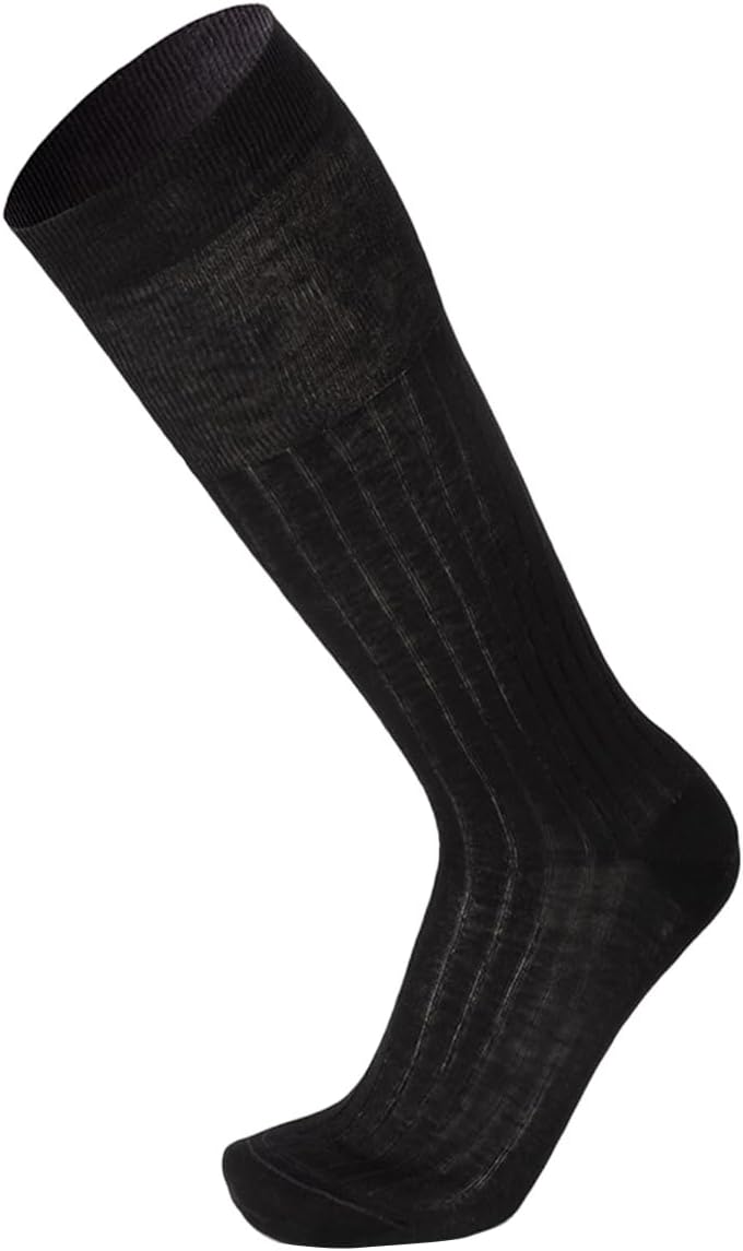 PRISCO Calzettone uomo sanitario filo scozia a coste - Cassaniti