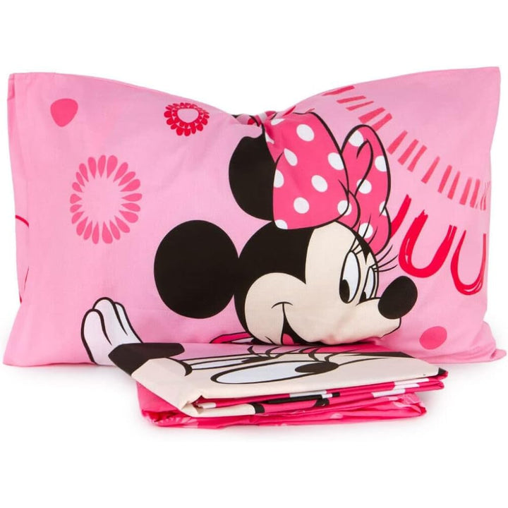 DISNEY-MARVEL Completo lenzuola, set 3 pezzi, sotto con angoli, sopra, federa, 100% Cotone