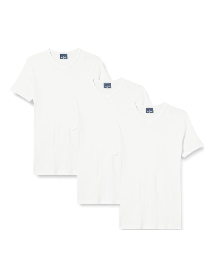 NAVIGARE 3 T-shirt uomo scollo a V caldo cotone art. 112 - Cassaniti