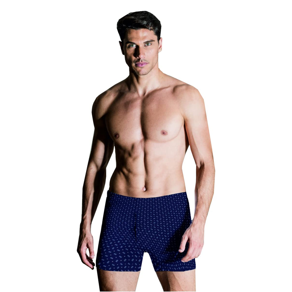 NOTTINGHAM 6 Boxer uomo cotone apertura con bottoni art. BX765-BX765X - Cassaniti