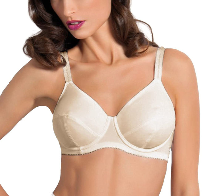 SìèLEI Reggiseno francese foderato in cotone senza ferretto coppa C Art. 962