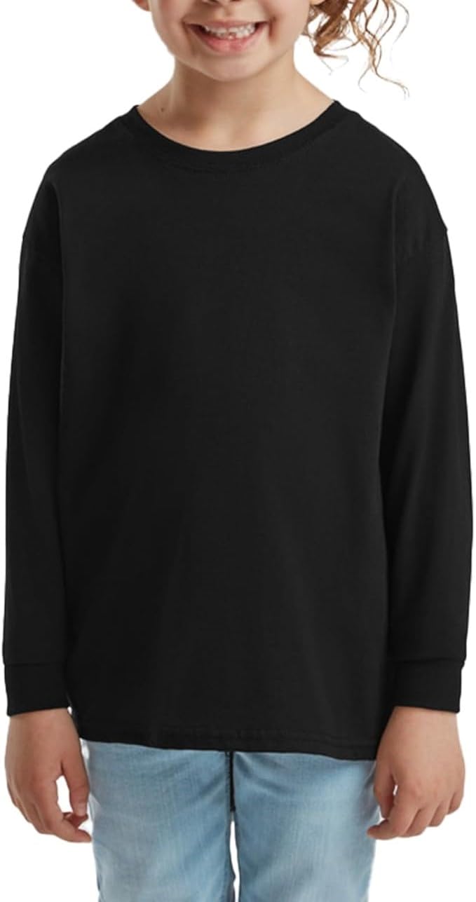 JHK T-Shirt Manica Lunga Bambino/a Girocollo 100% Cotone