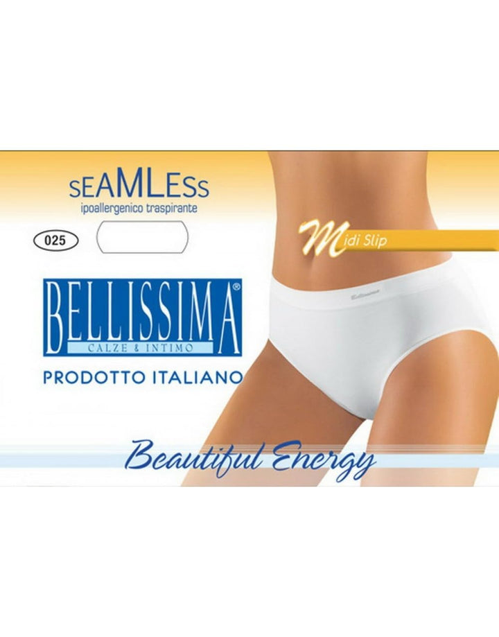 BELLISSIMA 3 Slip Donna Midi Vita Alta Microfibra Art. 025