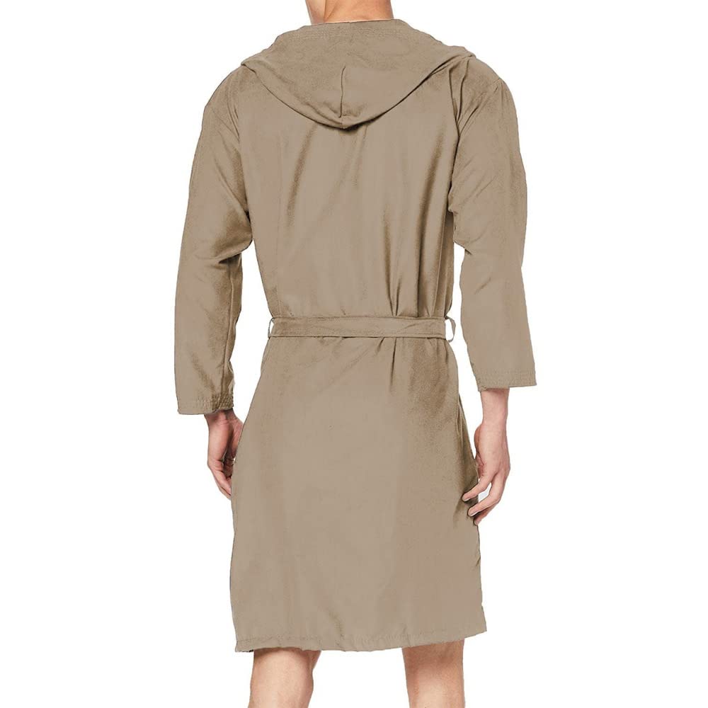 Accappatoio Microfibra Calibrato Uomo Con Cappuccio