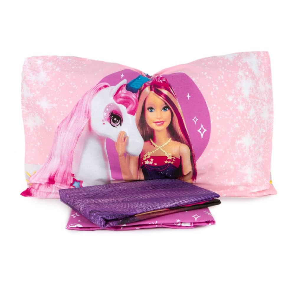 DISNEY-MARVEL Completo lenzuola, set 3 pezzi, sotto con angoli, sopra, federa, 100% Cotone