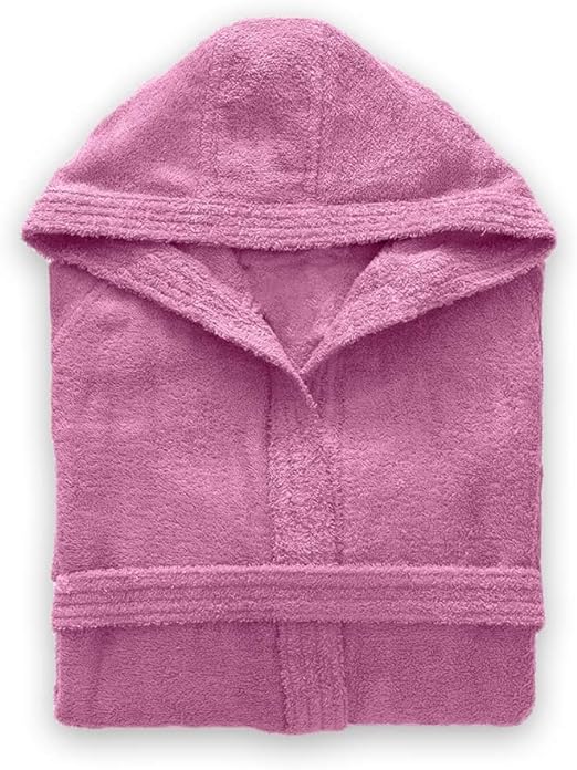 POMPEA Accappatoio Junior Ragazzo/Ragazza con Cappuccio