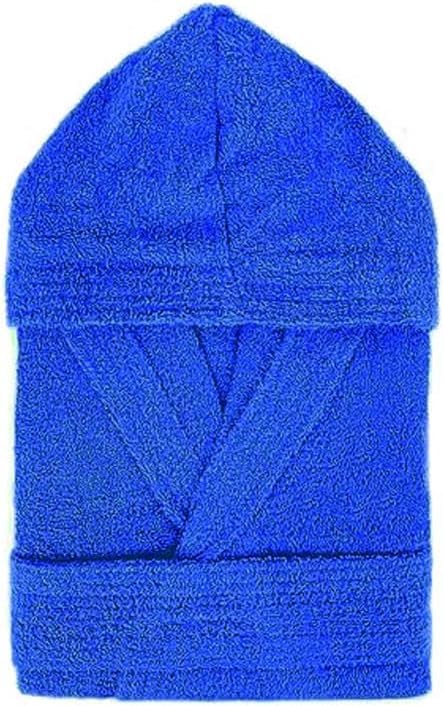 KUVEE Accappatoio 100% Spugna 380 gr Calibrato Uomo Donna Con Cappuccio
