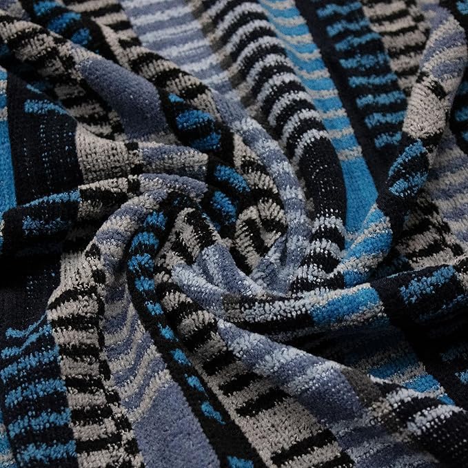 SOMMARUGA Coppia di asciugamani in spugna cinigliata (ospite+asciugamano)