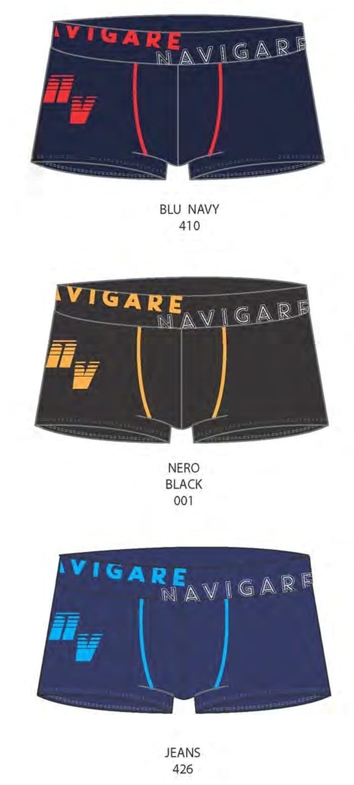 NAVIGARE 6 Boxer ragazzo fantasia moda da 3 a 16 anni - Cassaniti