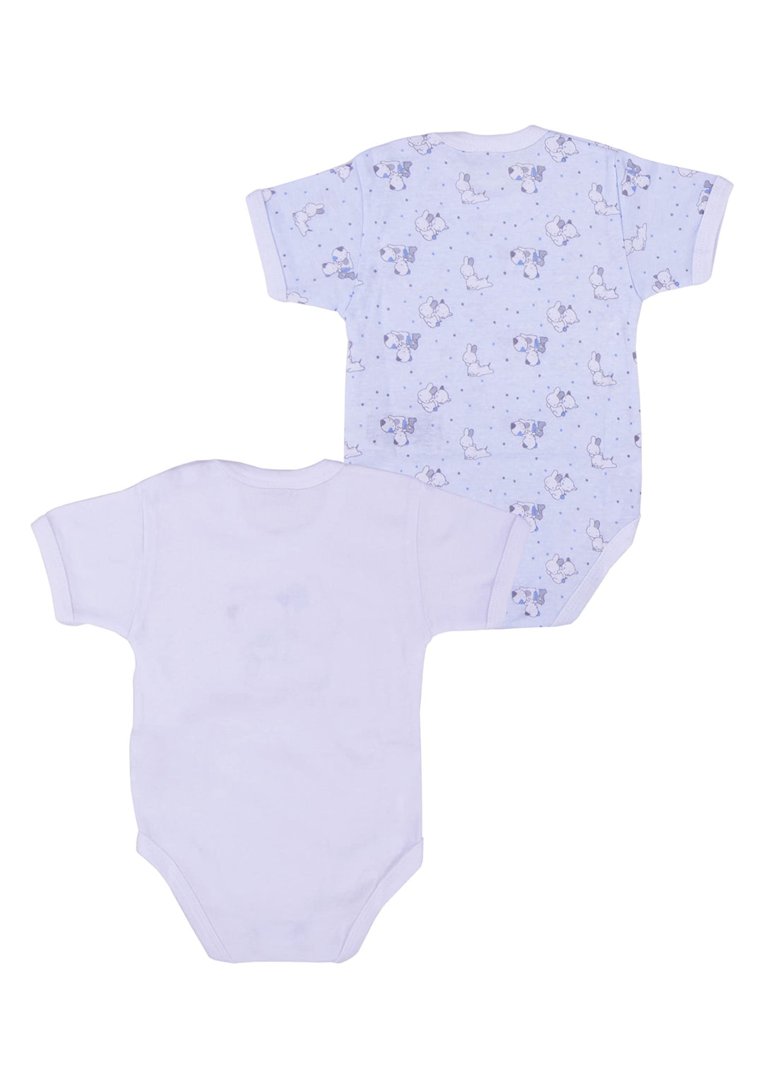 ELLEPI Body in Cotone Leggero per il Tuo Bambino, Fantasia Variabile, Confezione 2 Pz - Cassaniti