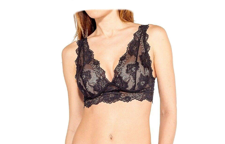 LORMAR Reggiseno Push Up Gem Bralette Pizzo