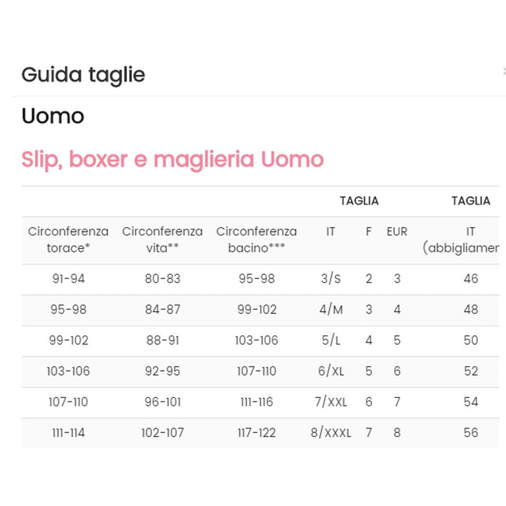 COTONELLA 6 Paia di Slip Uomo in Cotone bielastico con Elastico Interno Art. 2396 - Cassaniti