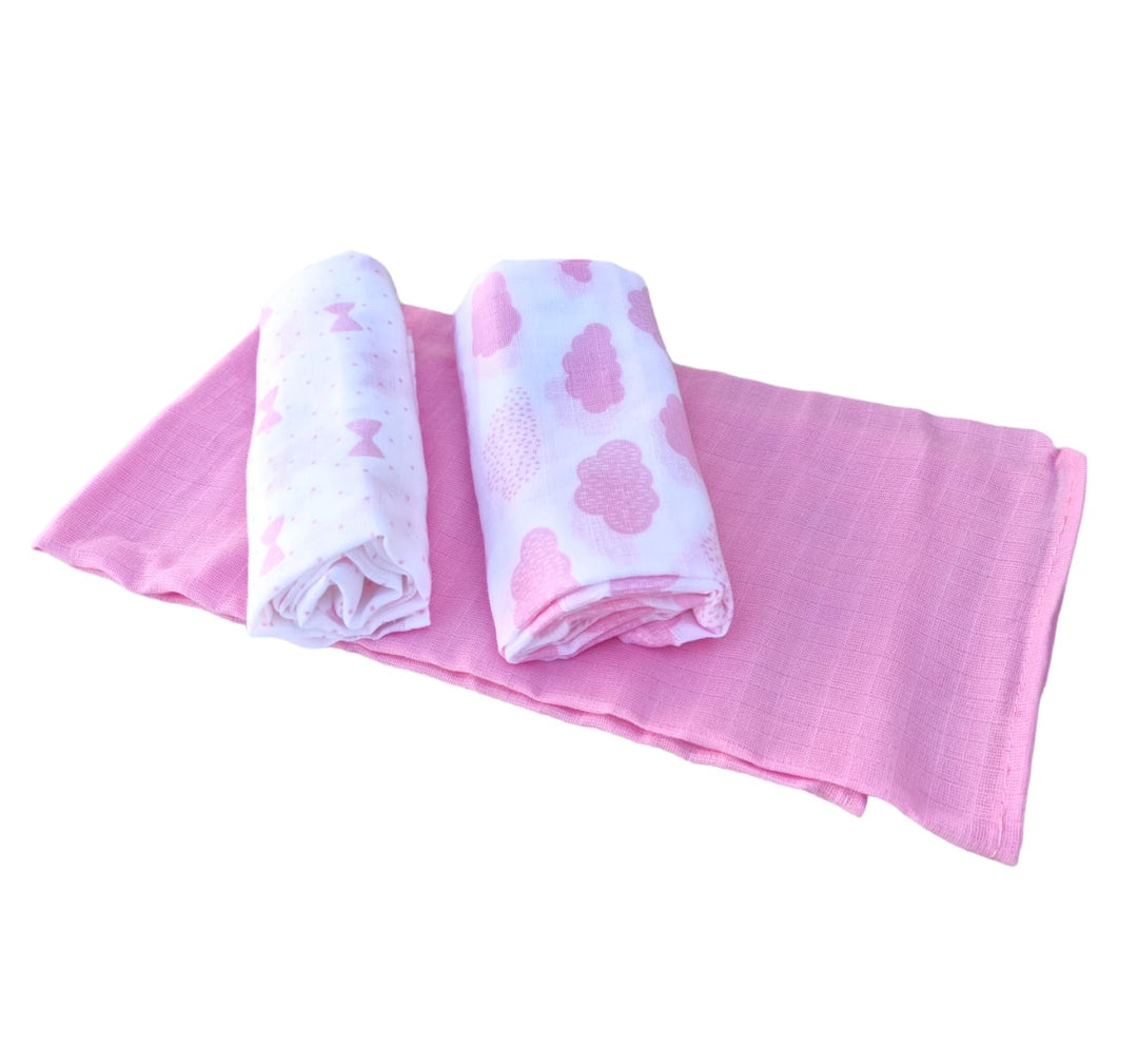 ELLEPI Mussole Neonato in Cotone e Bamboo - Set Completo per Nascita e Bagnetto - Cassaniti